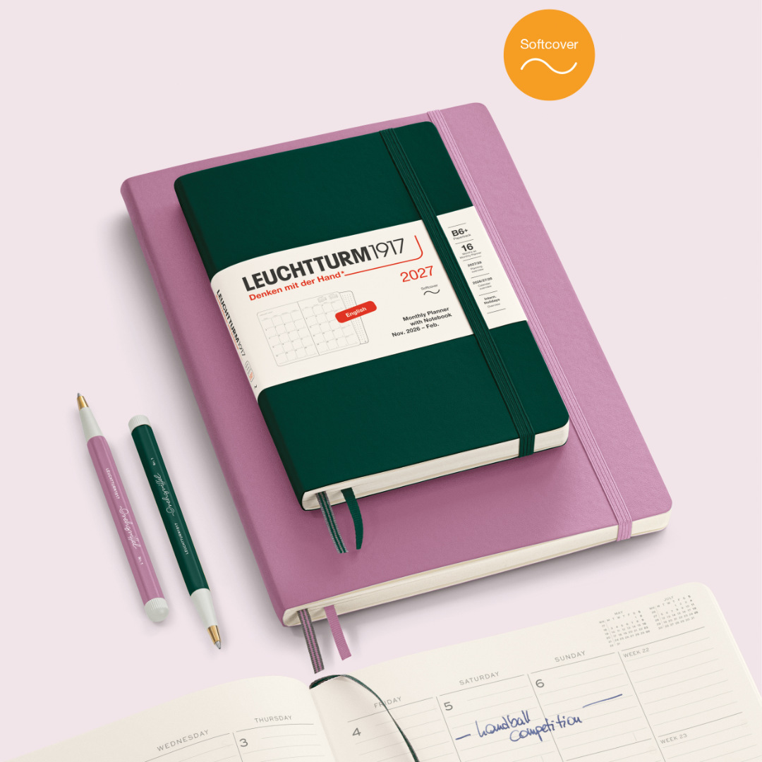 Planificador Mensual con libreta