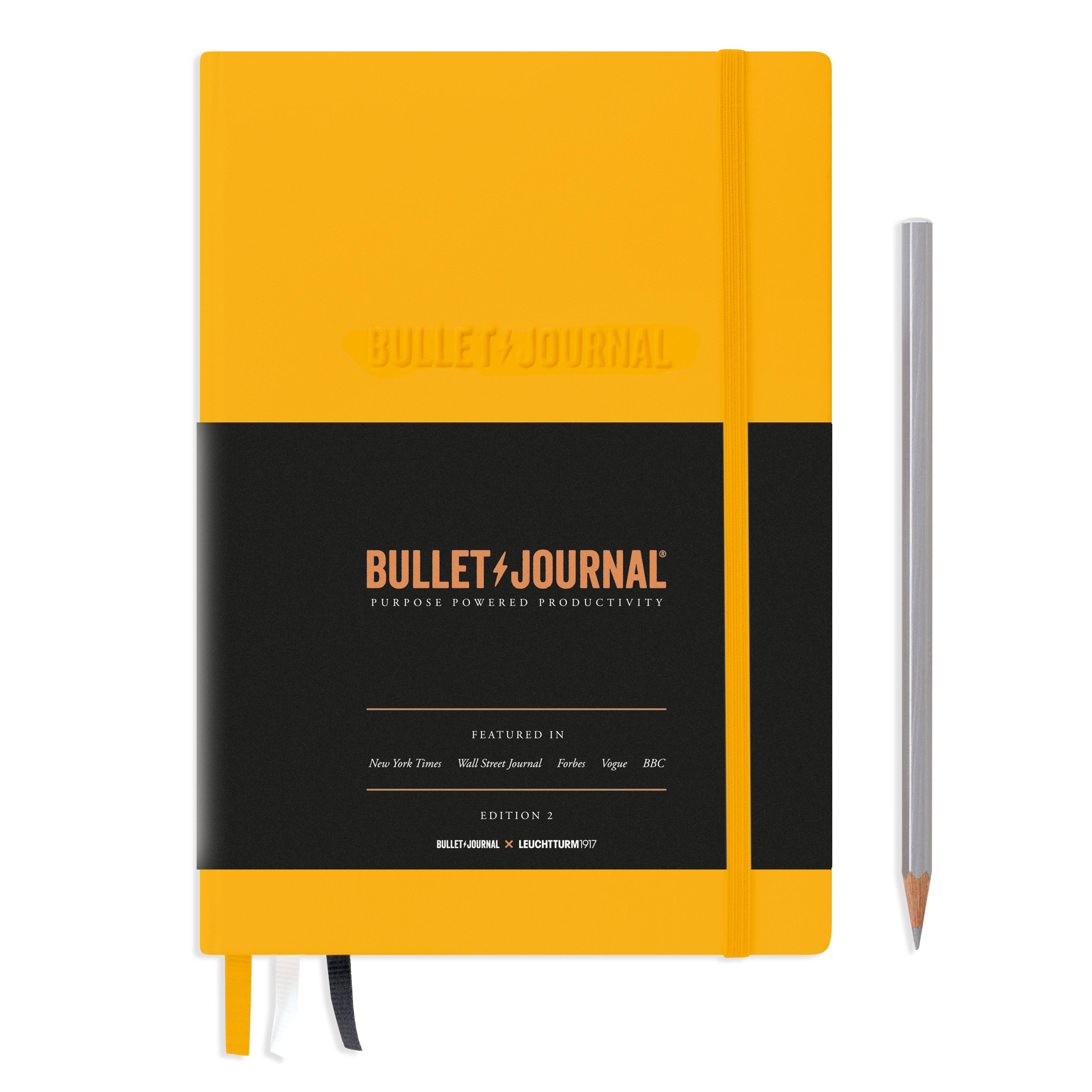 BuJo, Hardcover, A5, Yellow24