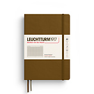 Libreta Medium (A5), Tapa dura, 251 Páginas numeradas, Spice Brown, Cuadriculado