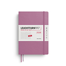 Agenda Día Página Punteado Medium (A5) 2026, Dusty Rose, Inglés