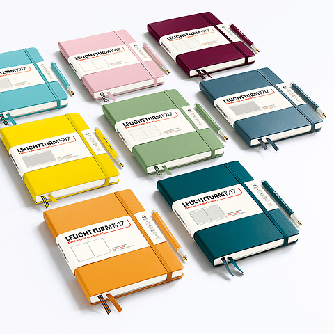 Libreta LEUCHTTURM1917 Paperback - Tapa Dura - Color Negro