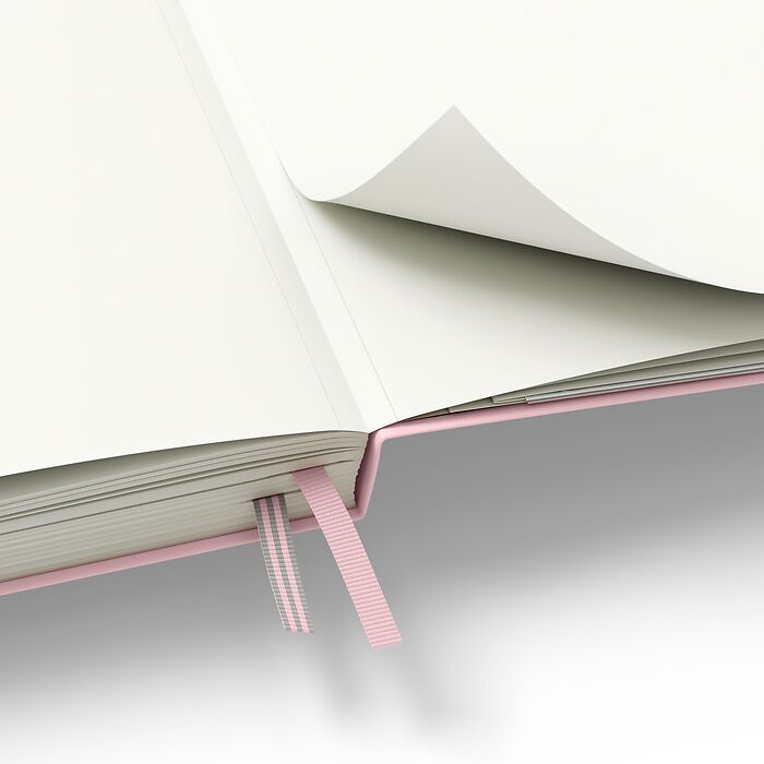 Libreta Medium (A5), Tapa dura, 251 Páginas numeradas, Powder, Liso