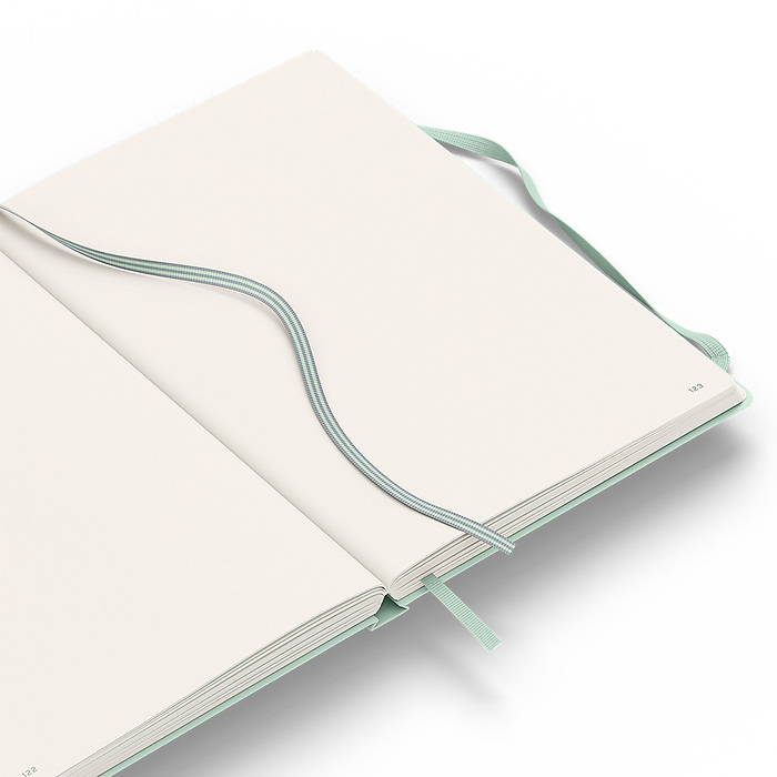 Libreta Medium (A5), Tapa dura, 251 Páginas numeradas, Mint  Green, Liso