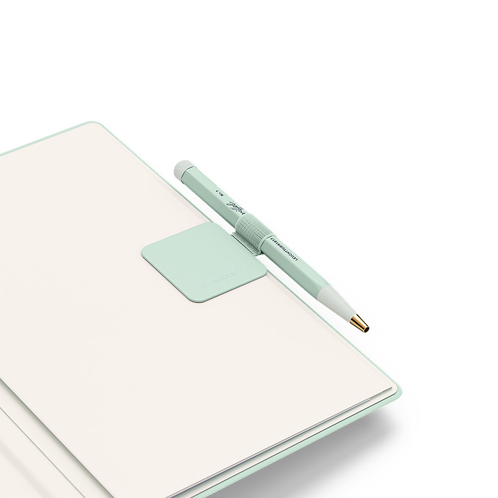 Libreta Medium (A5), Tapa dura, 251 Páginas numeradas, Mint  Green, Liso