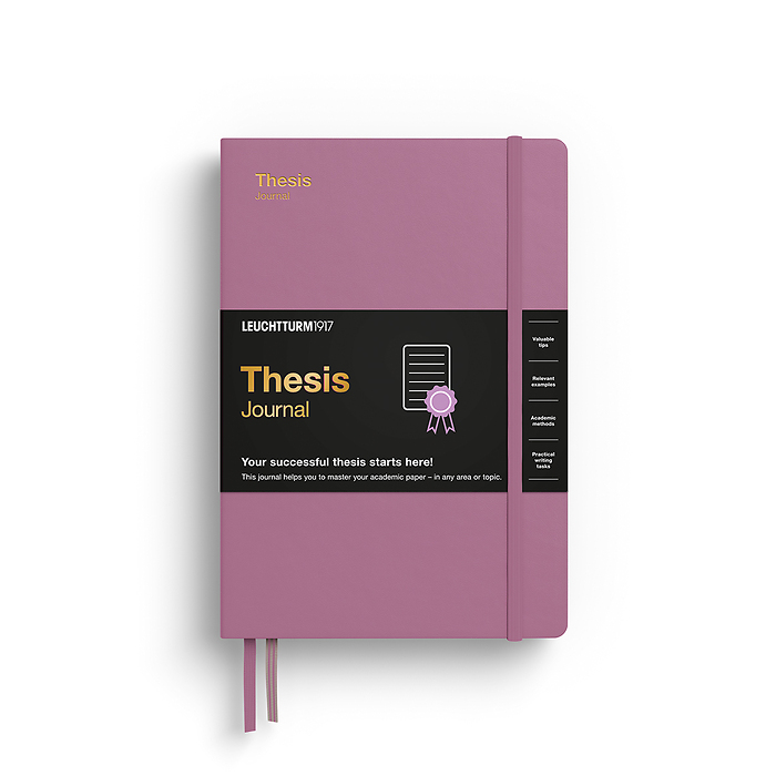 Thesis Journal Medium (A5), Tapa dura, Dusty Rose, Inglés