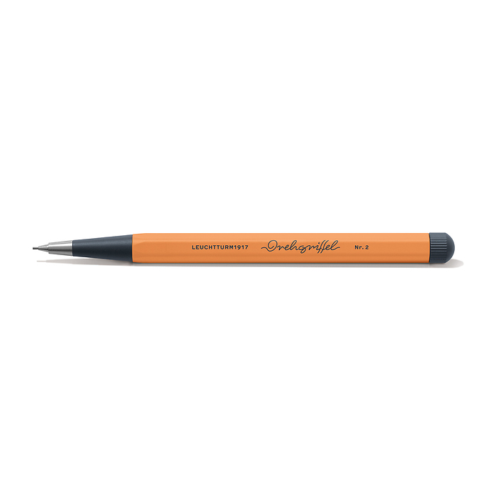 Drehgriffel Nr. 2, Lápiz, mina de grafito (grosor 0,7 mm),Dureza de la mina: HB, Apricot