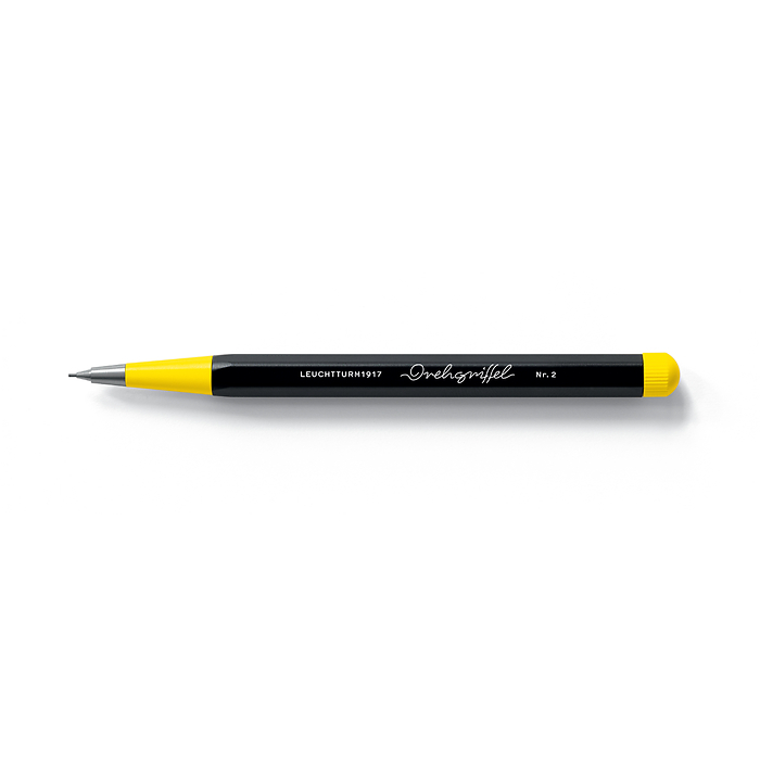 Drehgriffel Nr. 2, Negro/Limón, Lápiz - Bauhaus Edition