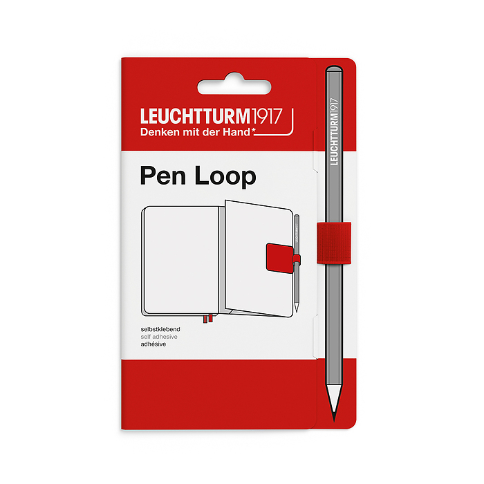 Pen Loop, lazo para Bolígrafos, autoadhesivo, Cherry