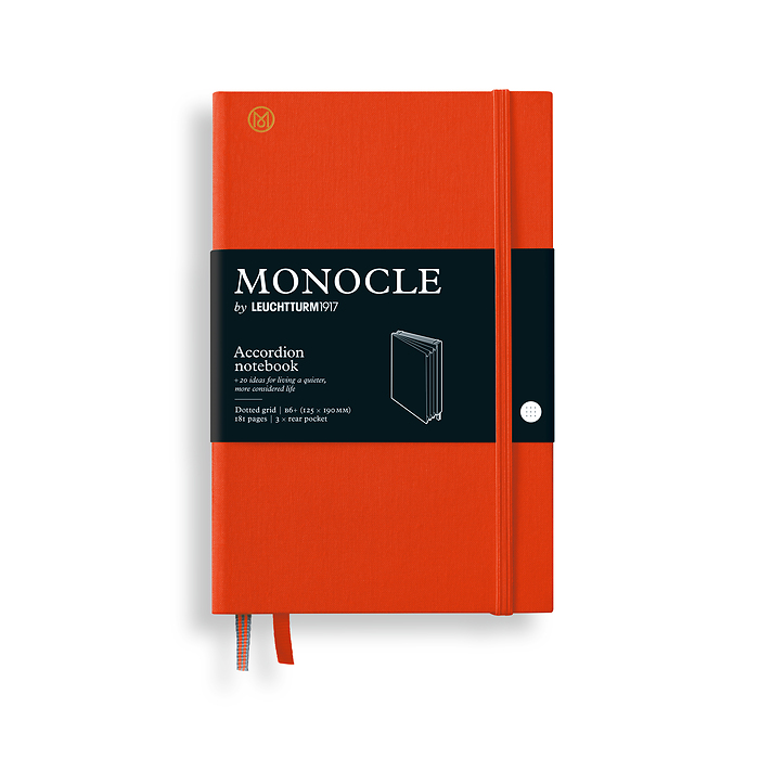 Moncle Wallet B6+, Hardcover, 192 páginas numeradas, Mandarin, punteado