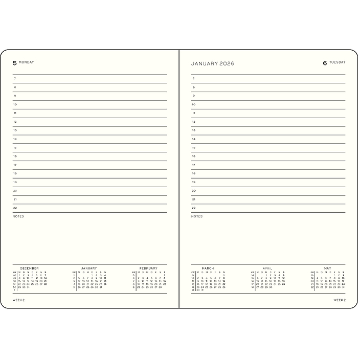 Agenda Día Página 2026