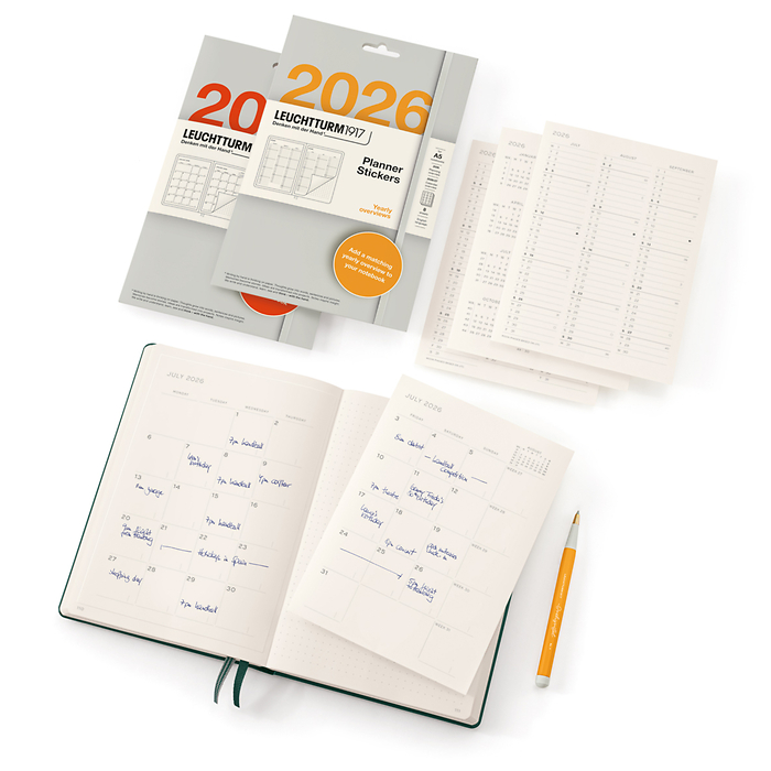 Agenda adhesiva 2026