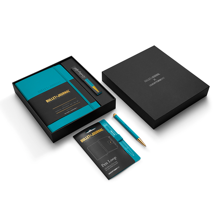 Bullet Journal Set de regalo - Turquoise25