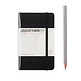 Libreta de direcciones Pocket  (A6), Tapa dura, Negro