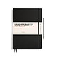 Libreta Master Slim (A4+), Tapa dura, 123 Páginas numeradas, Negro, Liso