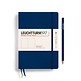 Libreta Medium (A5), Tapa dura, 251 Páginas numeradas, Azúu marino, Liso