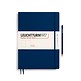 Libreta Master Slim (A4+), Tapa dura, 123 Páginas numeradas, Azul marino, Liso