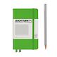 Libreta Pocket (A6), Tapa dura, 187 Páginas numeradas, Fresh Green, Cuadriculado