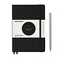 Libreta Medium (A5), Tapa dura, 251 Páginas numeradas, Negro, Punteado, Bauhaus Edition