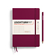 Libreta Medium (A5), Tapa dura, 251 Páginas numeradas, Port  Red, Punteado