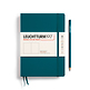 Libreta Medium (A5), Tapa dura, 251 Páginas numeradas, Pacific Green, Liso
