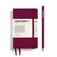 Libreta Pocket (A6), Tapa dura, 187 Páginas numeradas, Port  Red, Cuadriculado