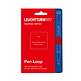 Pen Loop, lazo para Bolígrafos, autoadhesivo, Rojo, Bauhaus Edition