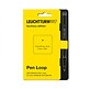 Pen Loop, lazo para Bolígrafos, autoadhesivo, Limón, Bauhaus Edition