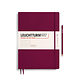 Libreta Master Slim (A4+), Tapa dura, 123 Páginas numeradas, Port Red, Punteado