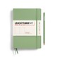 Libreta Medium (A5), Tapa dura, 251 Páginas numeradas, Sage, Liso