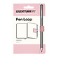 Pen Loop, lazo para Bolígrafos, autoadhesivo, Powder