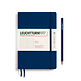 Libreta Medium (A5), Tapa blanda, 123 Páginas numeradas, Azul marino, Punteado