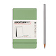 Bloc de notas Pocket (A6), Tapa dura, 184 Páginas numeradas, Sage, Liso