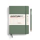 Libreta Medium (A5), Tapa dura, 251 Páginas numeradas, Oliva, Liso