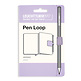 Pen Loop, lazo para Bolígrafos, autoadhesivo, Lilac