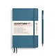 Libreta Paperback (B6+), Tapa  blanda, 123 Páginas numeradas, Stone Blue, Rayado