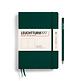 Libreta Medium (A5), Tapa dura, 251 Páginas numeradas, Forest Green, Liso
