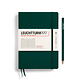 Libreta Medium (A5), Tapa dura, 251 Páginas numeradas, Forest Green, Rayado