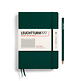 Libreta Medium (A5), Tapa dura, 251 Páginas numeradas, Forest Green, Cuadriculado