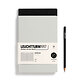 Jottbook Doble (A5 Medium), 59 P. numeradas, Rayado, Light Grey & Negro, paquete doble