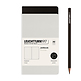 Jottbook Doble (A6 Pocket), 59 P. numeradas, Punteado, Light Grey & Negro, paquete doble