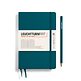 Libreta Paperback (B6+), Tapa  dura, 219 Páginas numeradas,  Pacific Green, Rayado