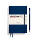 Libreta Paperback (B6+), Tapa dura, 219 Páginas numeradas, Azul Mmrino, Liso