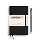 Libreta Paperback (B6+), Tapa  dura, 219 Páginas numeradas,  Negro, Liso