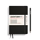 Libreta Paperback (B6+), Tapa  dura, 219 Páginas numeradas,  Negro, Cuadriculado