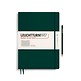 Libreta Master Slim (A4+), Tapa dura, 123 Páginas numeradas, Forest Green, Cuadriculado