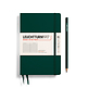 Libreta Paperback (B6+), Tapa  dura, 219 Páginas numeradas,  Forest Green, Rayado