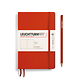 Libreta Paperback (B6+), Tapa  blanda, 123 Páginas numeradas, Fox Red, Liso
