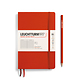 Libreta Paperback (B6+), Tapa  blanda, 123 Páginas numeradas, Fox Red, Rayado