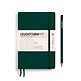 Libreta Paperback (B6+), Tapa  blanda, 123 Páginas numeradas, Forest Green, Punteado
