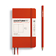 Libreta Pocket (A6), Tapa blanda, 123 Páginas numeradas, Fox Red, Liso